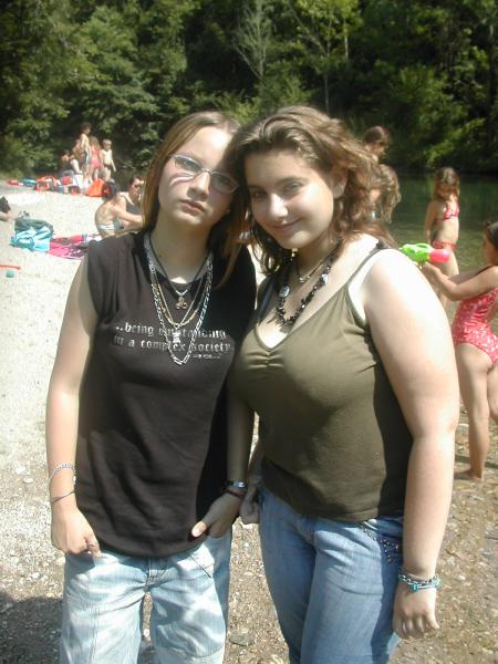 Cassou et son amie Johanna