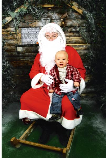 Avec papa noel
